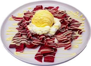 Red Velvet Crepe