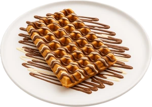 Triple Chocolate Waffle Triple Chocolate Waffle